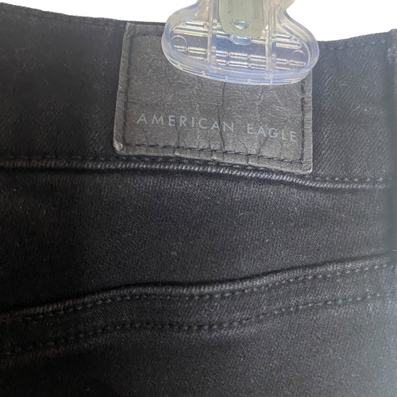 AMERICAN EAGLES Next level stretch Distressed Hi-Rise JEGGING Bk Size 10 Regular - Picture 7 of 7